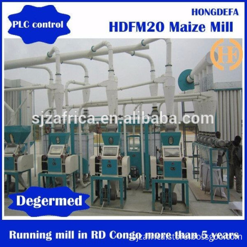 HDF MACHINERY trunkey factory maize flour mill